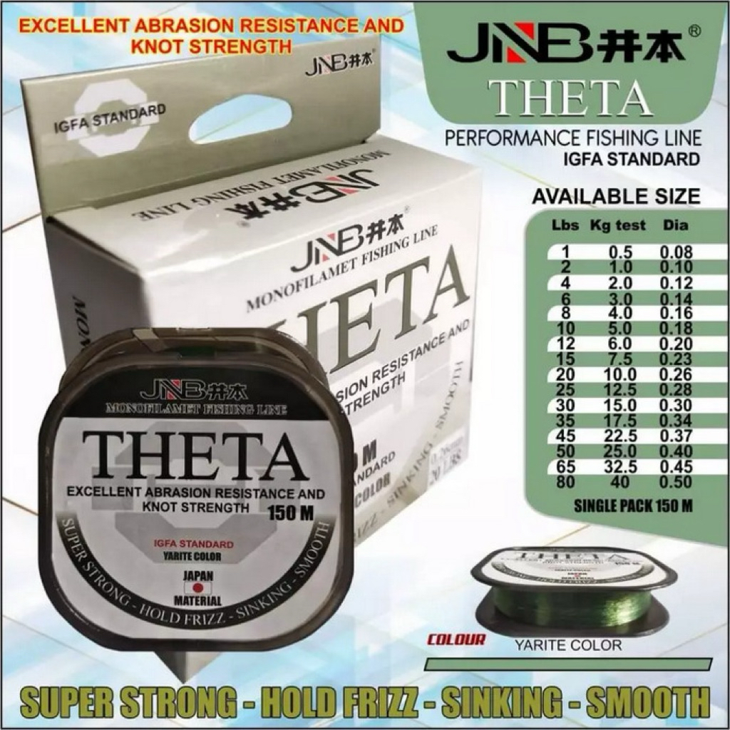 SENAR JNB THETA PRODUK JEPANG