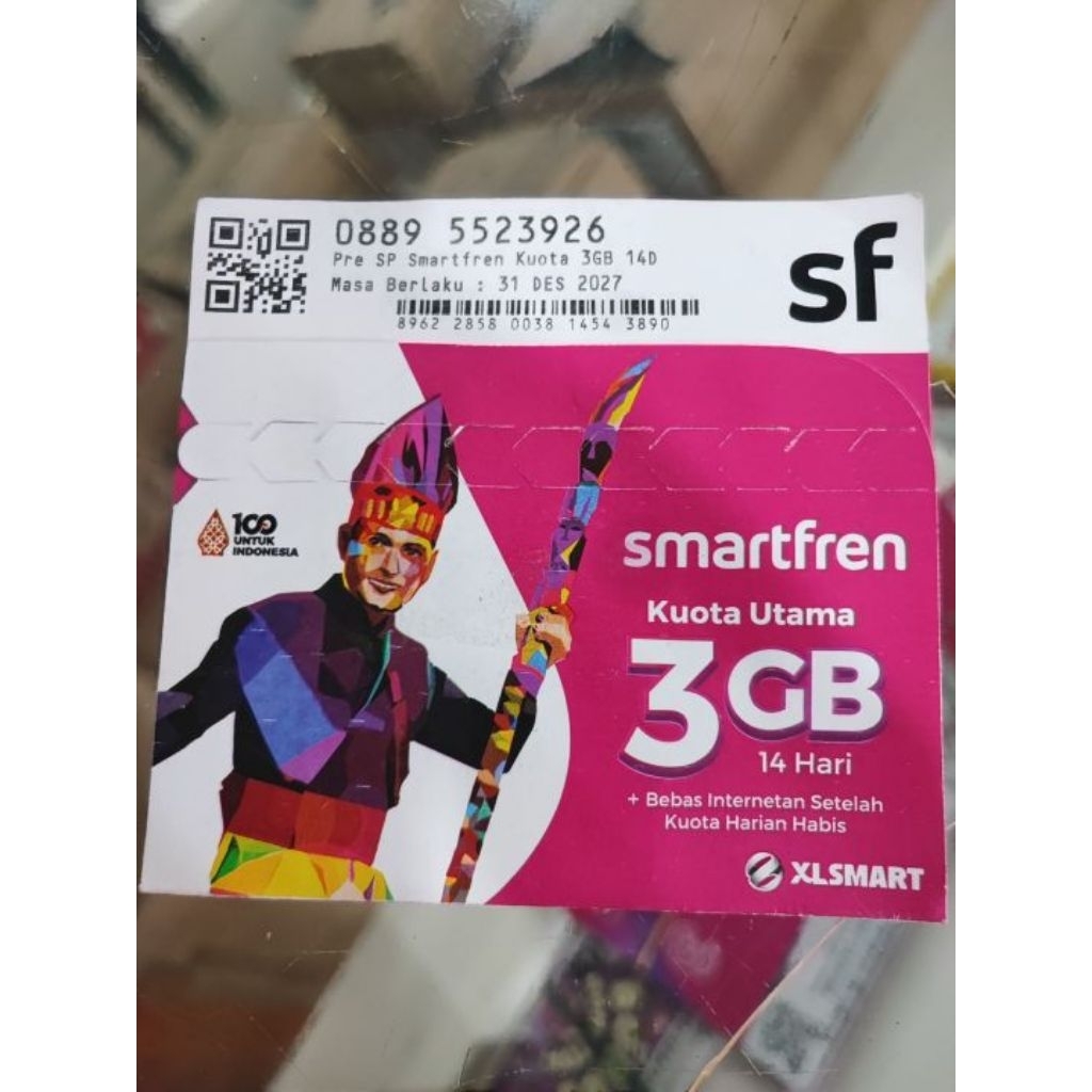 Kartu perdana smartfren 3gb