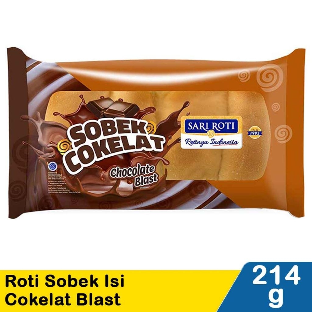 Sari Roti Roti Manis Sobek Coklat