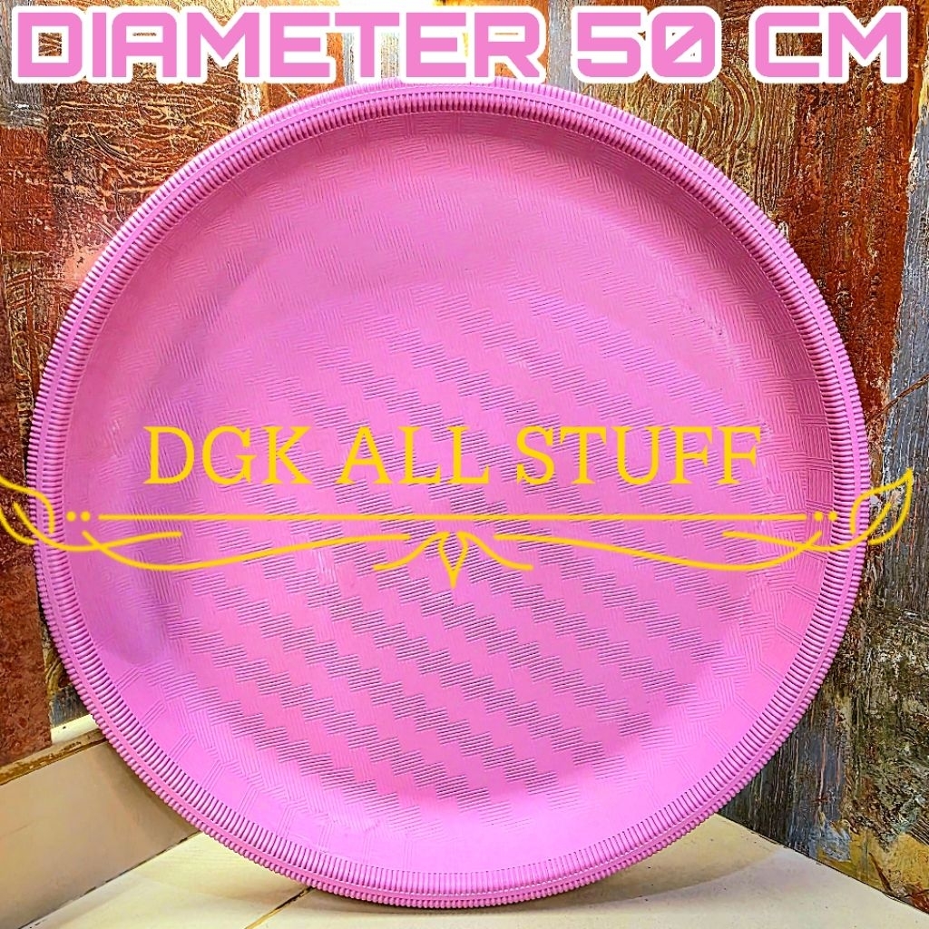 Tampah Tampa Tampi Tampih Nampan Tampan Tumpeng Makanan Jemur Bulat Motif Rotan Anyam Anyaman Tikar 