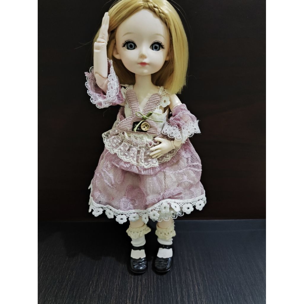 boneka bjd preloved 1/6 (30cm)