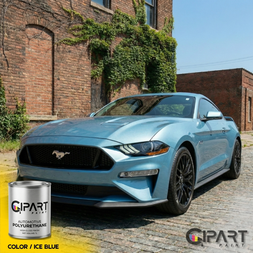 Cat Mobil & Motor CIPART PAINT - ICE BLUE Metallic Series Biru Muda Langit Metalik PU