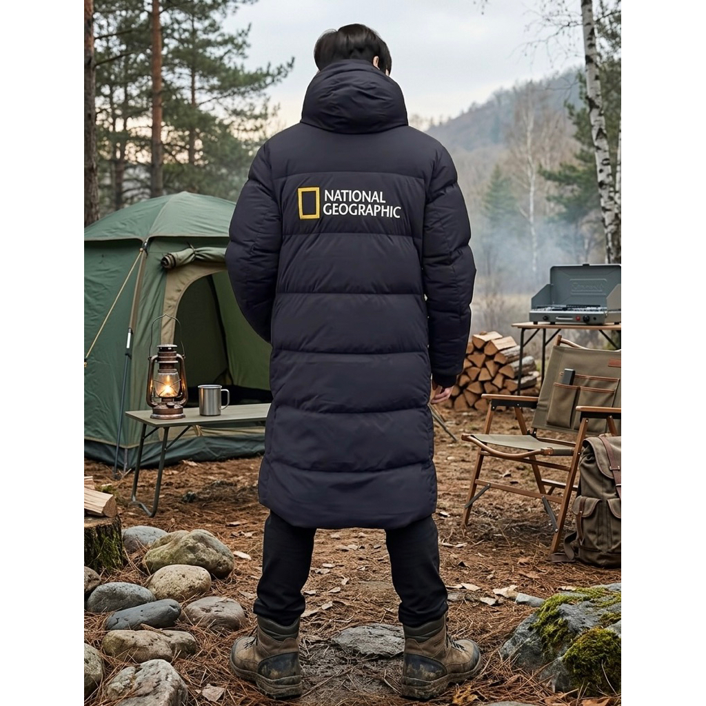 National geographic down jacket | jacket bulang natgeo