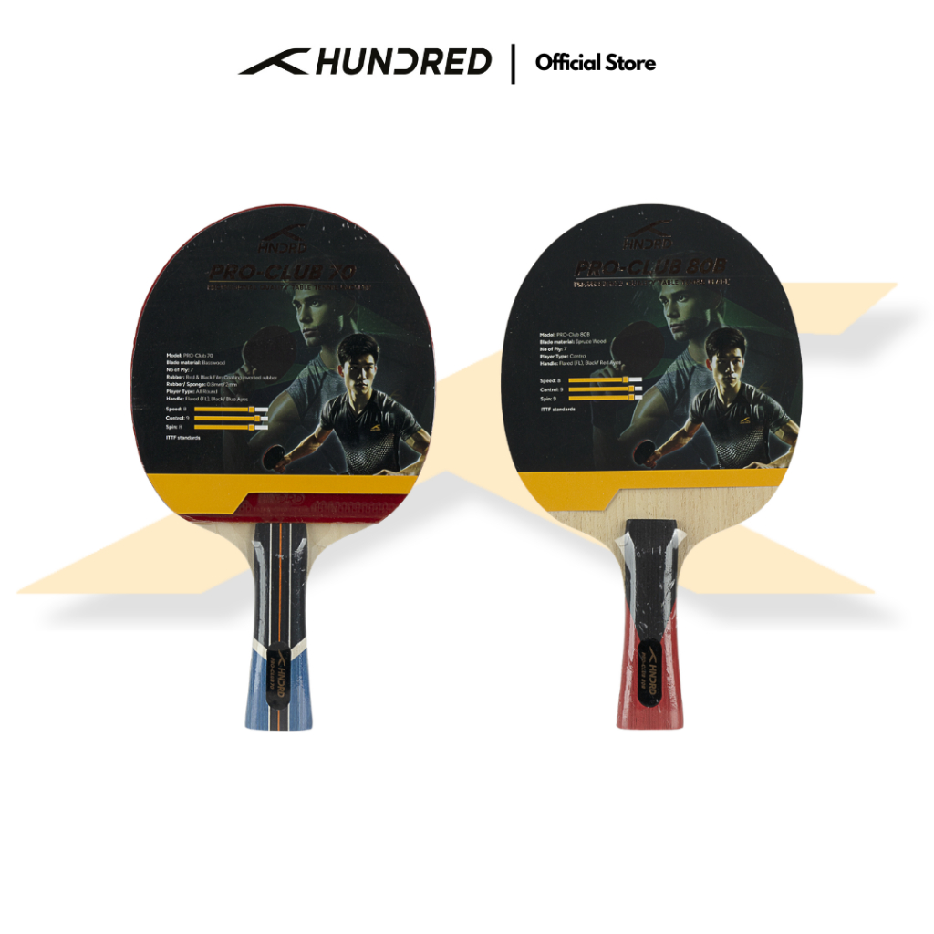 Hundred Bet Tennis Meja (Table Tennis) Pro Club 70 / Pro Club 80B