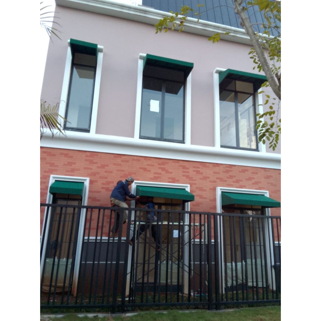 Kanopi Kain Sunbrella + Rangka TERMURAH, FREE SURVEY, FREE PASANG, BISA NEGO