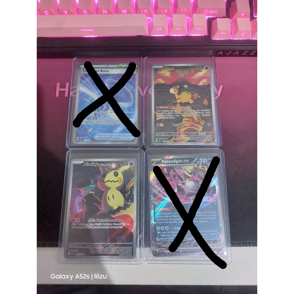 Numel AR & Mimikyu Tim Roket AR