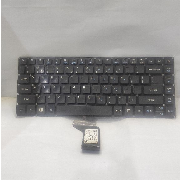Keyboard Original Acer Aspire E14 E5 Series E5-475 E5-475G E5-476 E5-476G Laptop Keyboard Hitam Beka