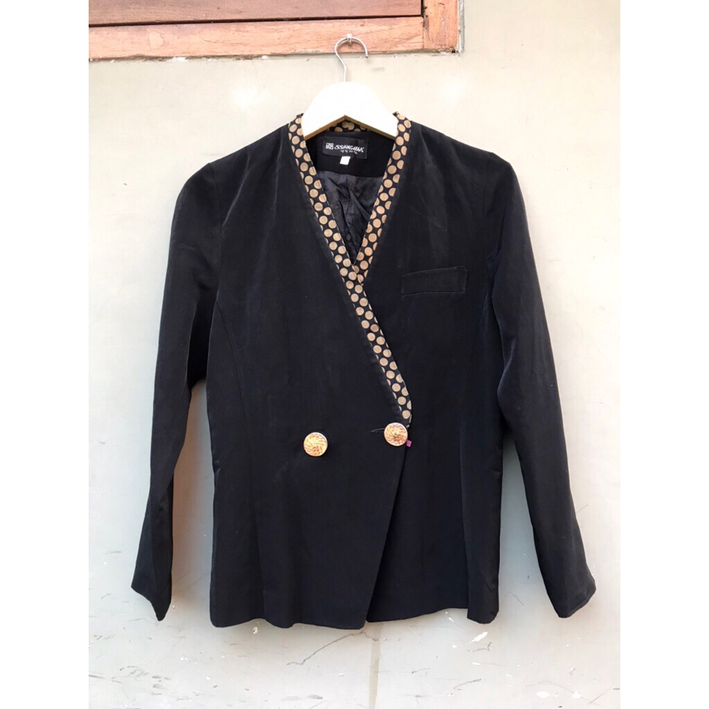 preloved blazer hitam-preloved blazer-preloved jas hitam-pl blazer-blazer second-blazer bekas-jas hi