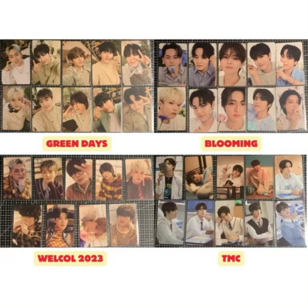 wts photocard pc treasure tmc welcol 2023 Ongredients green days blooming hyunsuk jihoon yoshi junky