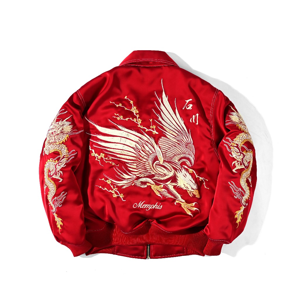 SUKAJAN JACKET - ISHIKAWA / RED [limited edition]