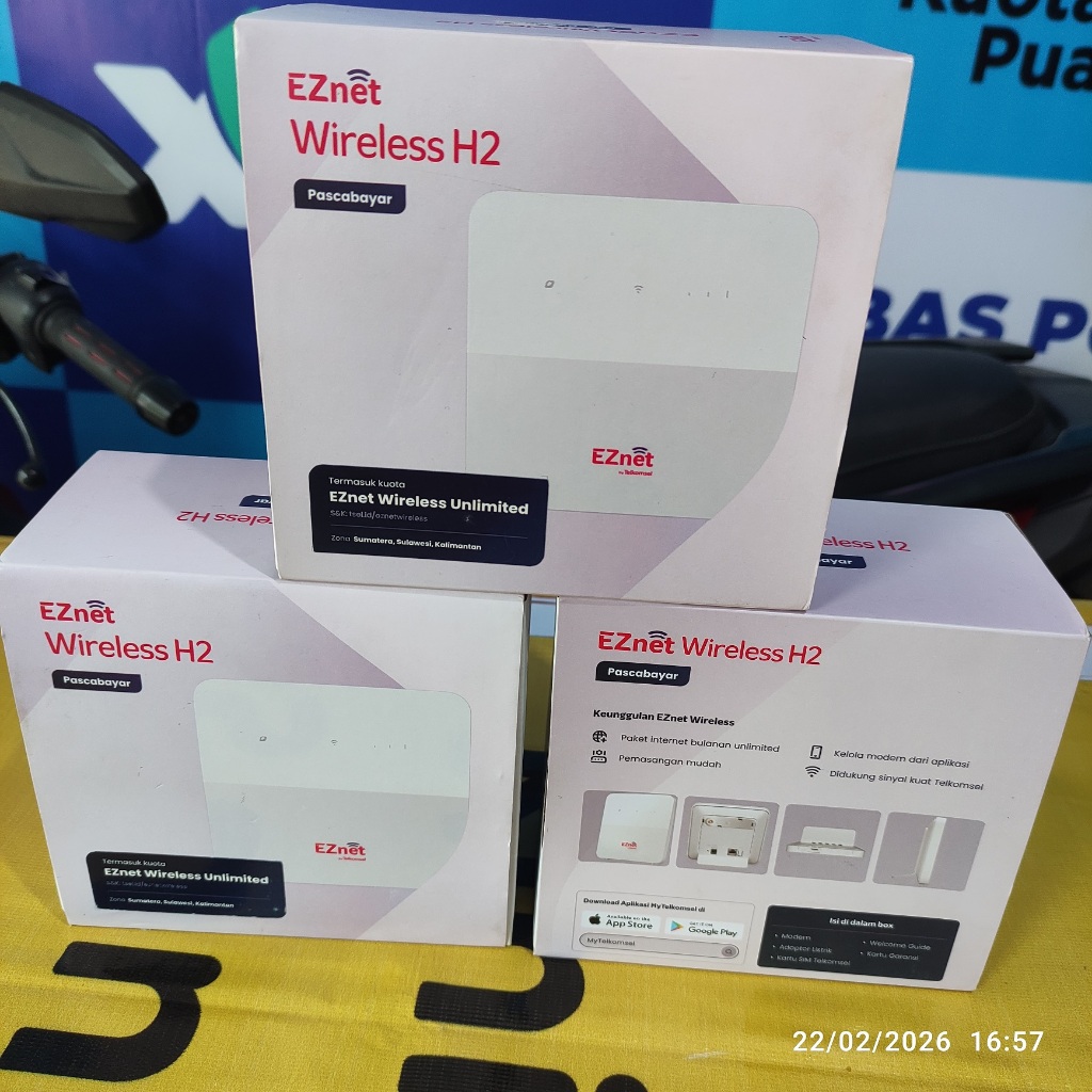 EZnet Modem Telkomsel ORBIT Wireless H2 Huawei B320 Pascabayar Unlimited B320-923 Unlock All Operato
