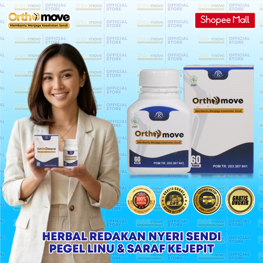 ORTHOMOVE - 60 Kapsul Herbal Nyeri Sendi
