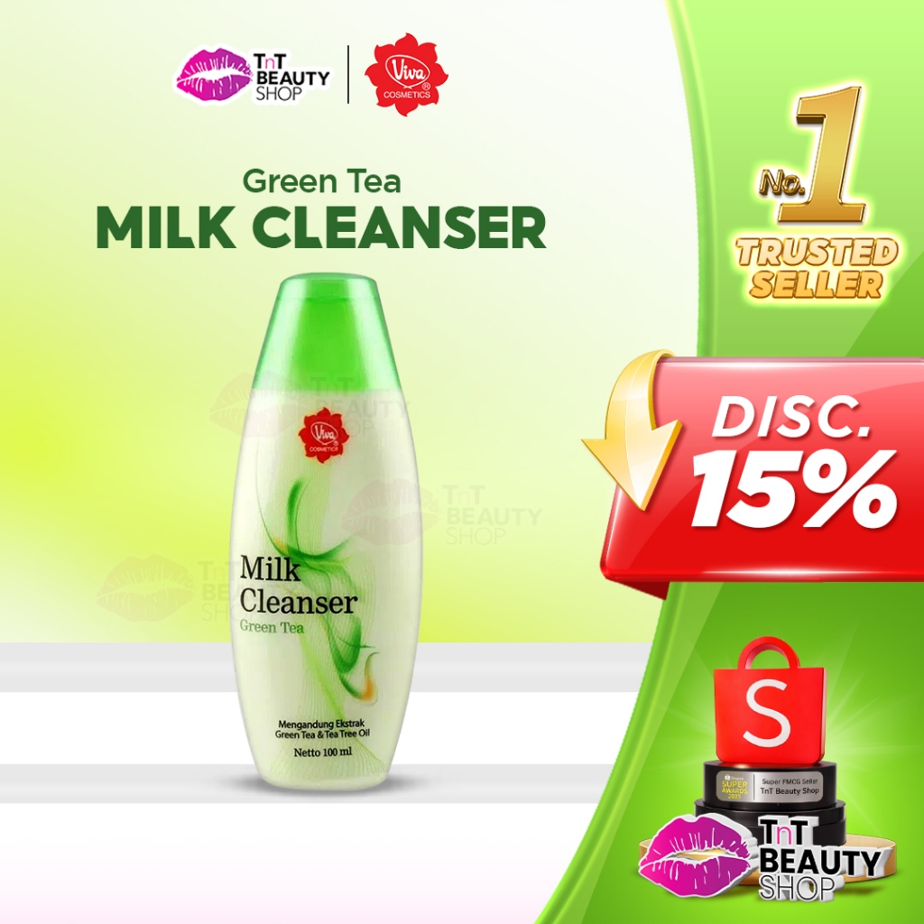Viva Milk Cleanser Green Tea 100 ml | TnT Beauty Shop