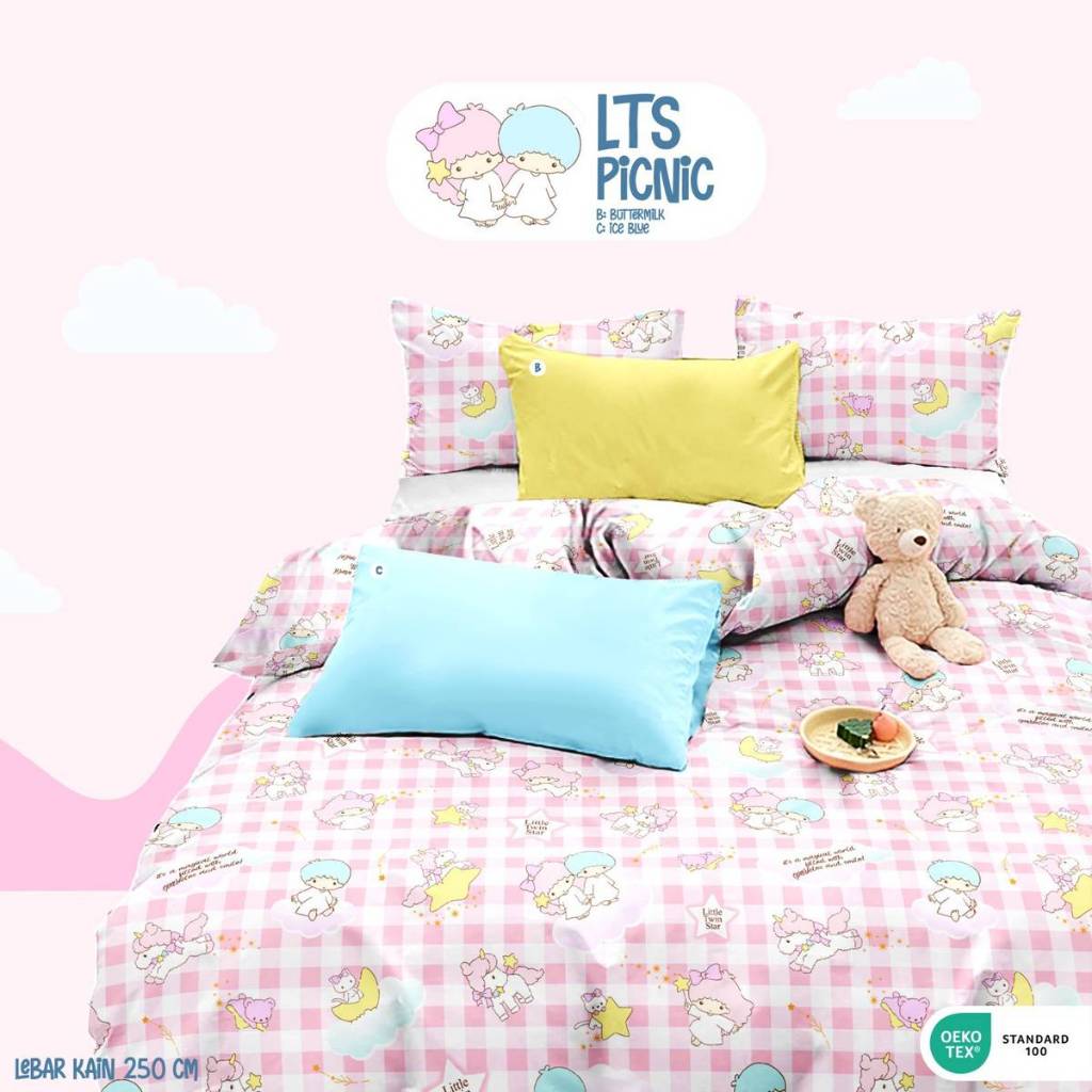 Sepray Katun lokal 35 Anak Lucu Sarung bantal guling By Karel Prosperity