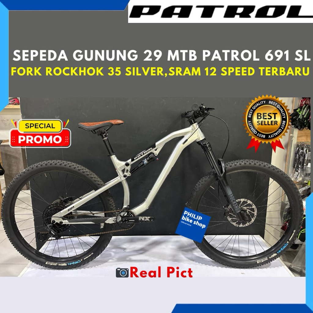 Patrol 691 SL 2022 SEPEDA FULSUS PATROL 691 SL New