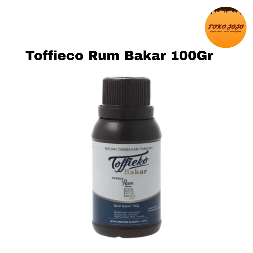 Toffieco Rhum/Rum bakar 100gr