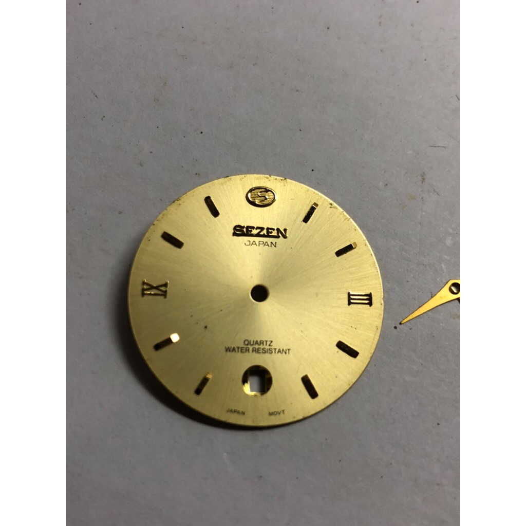 dial jam tangan sezen ori diameter 31mm sesuai foto