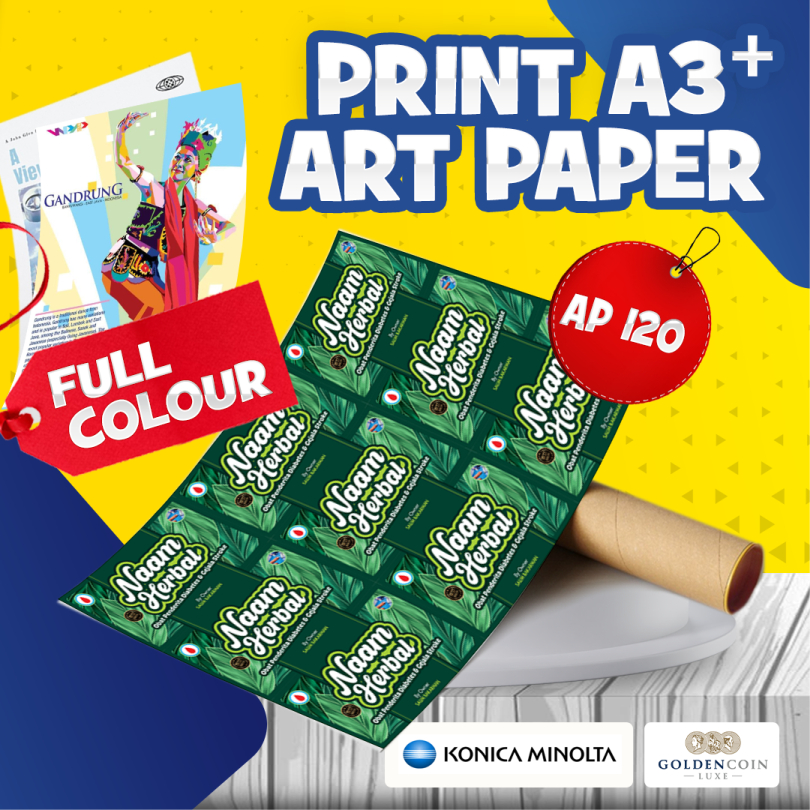 CETAK A3+ ART PAPER 120