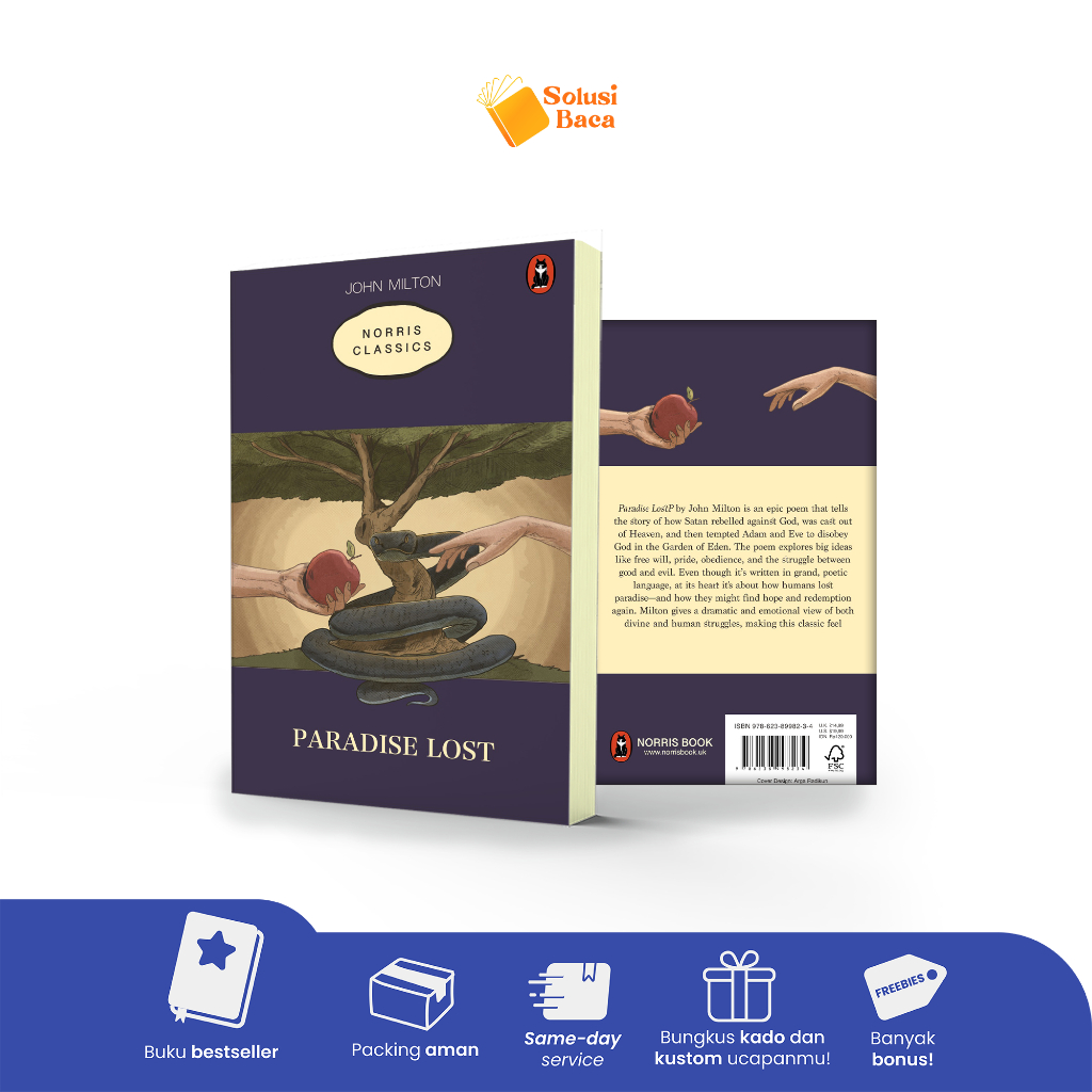 Buku Paradise Lost - John Milton (English Version) | Norris Classics
