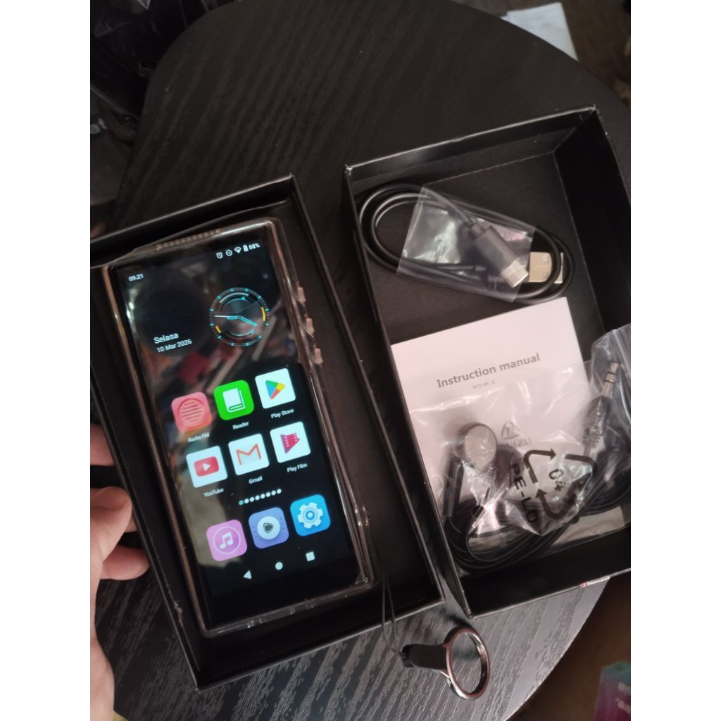 ruizu h12 mp4 android wifi dap