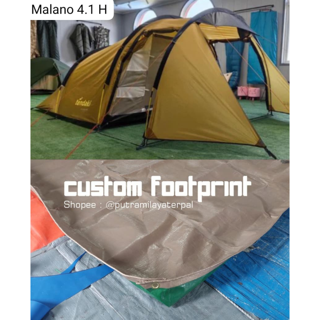 Footprint  Tendaki Malano 4.1 H / Alas Tenda Tendaki Malano 4.1 H