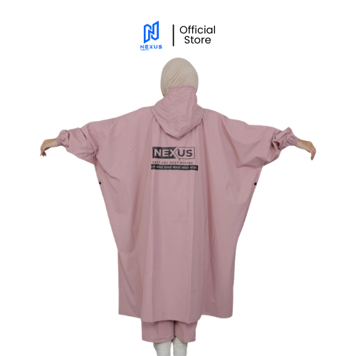 NEXUS RAINCOAT - Jas Hujan Ponco Lengan Pastel Jumbo