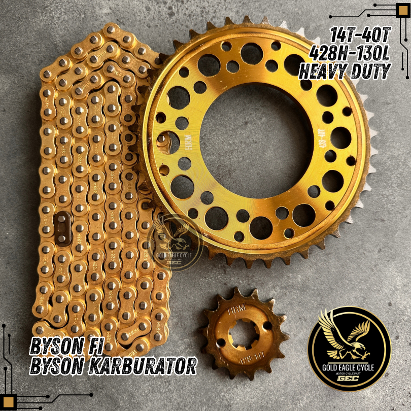GEAR GIR SET GEAR GIR PAKET BYSON FI BYSON KARBURATOR