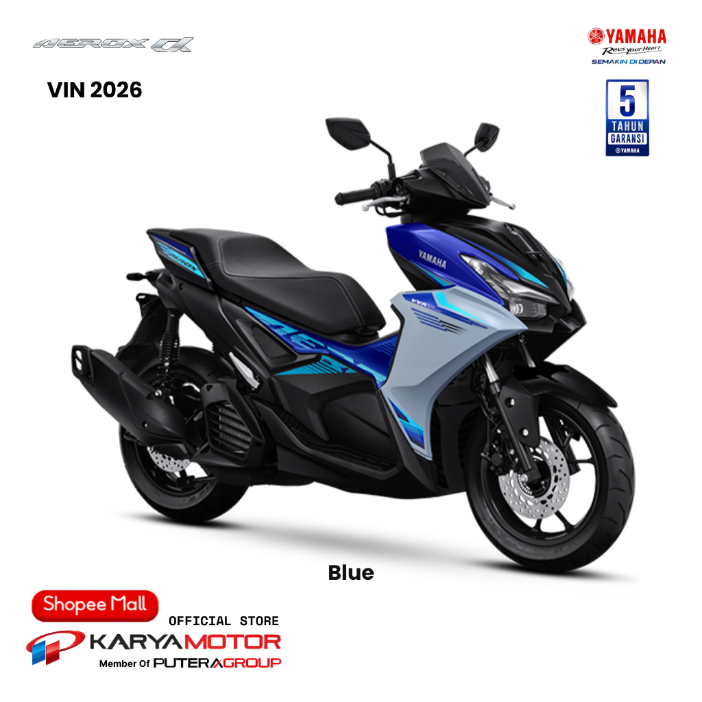 Sepeda Motor Yamaha Aerox Alpha Standard