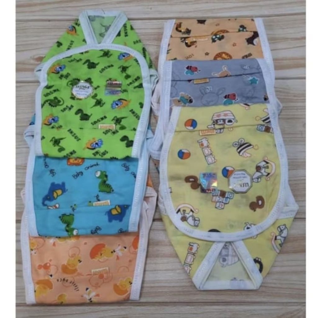 popok bayi/popok bayi 12pcs dan 6pcs/popok usagi corak/popok usagi full print/