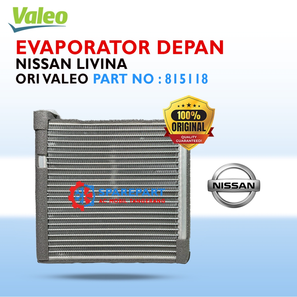 Evaporator NISSAN LIVINA VALEO ORIGINAL 815118