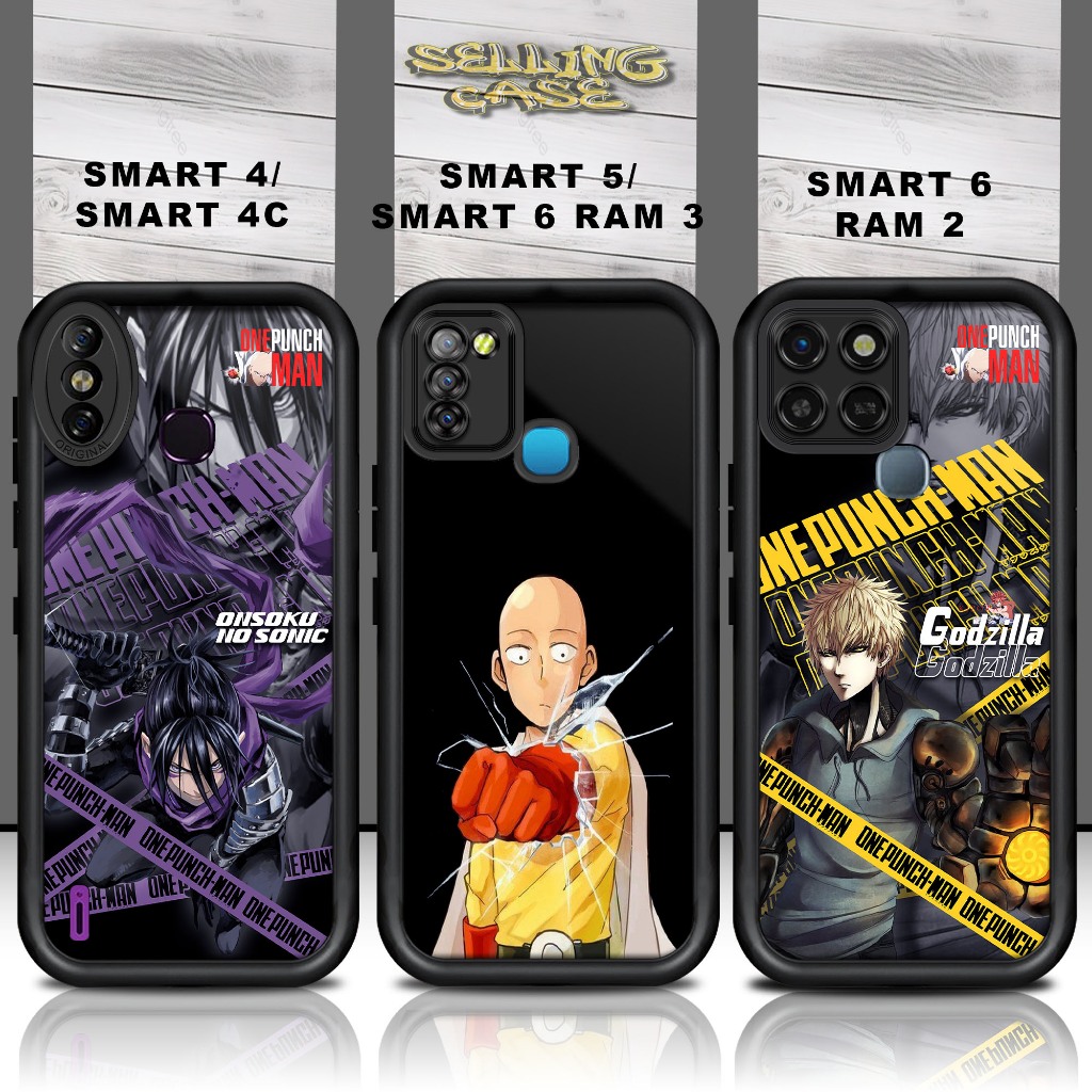 Casing Hp For INFINIX SMART 4 / 4C /5 / 6 RAM3 / 6 RAM2 Case Handphone Bahan Silicon Glossy Camera P