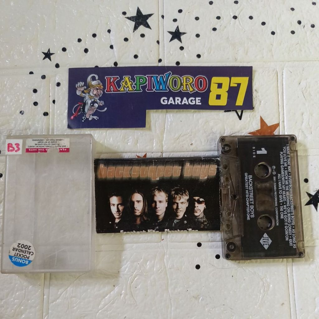 KASET PITA,,, BACKSTREET BOYS GREATEST HITS - CHAPTER ONE