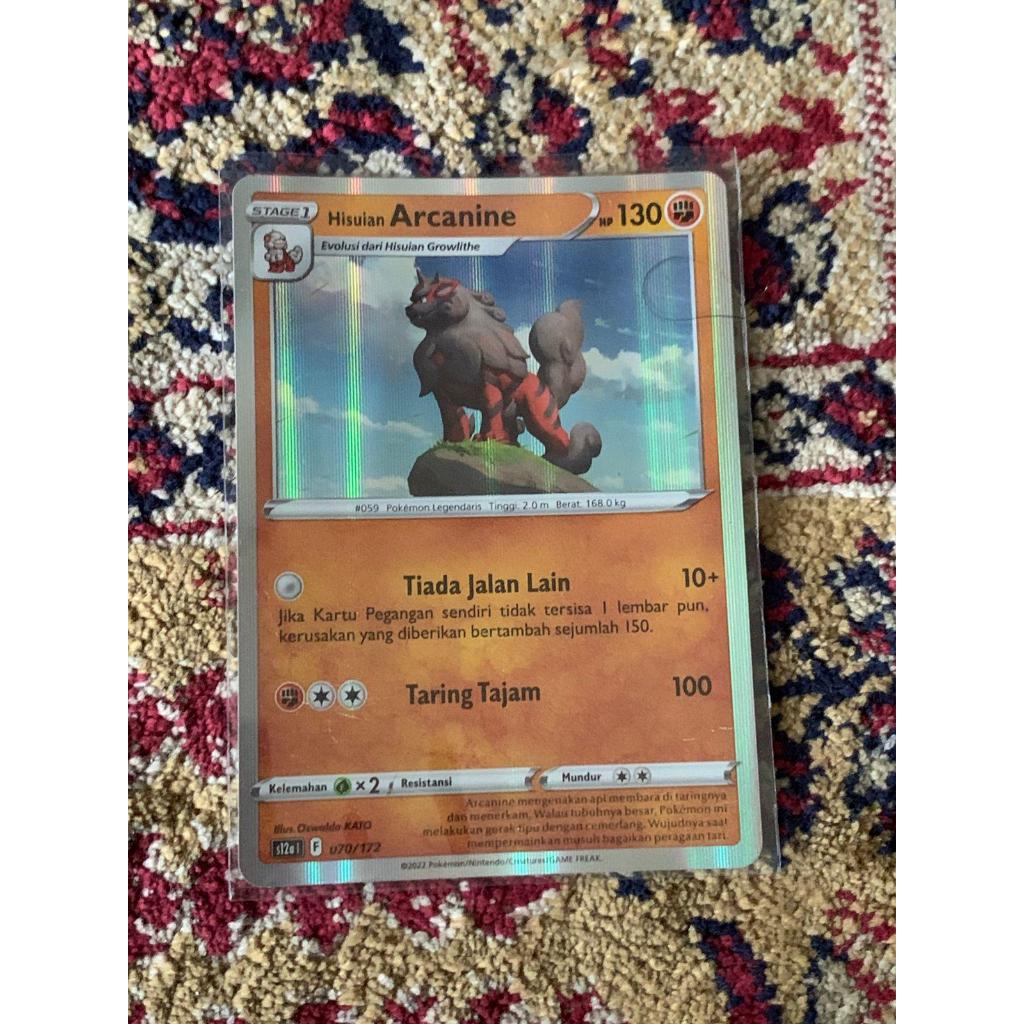 Hisuian Arcanine Pokemon Indonesia