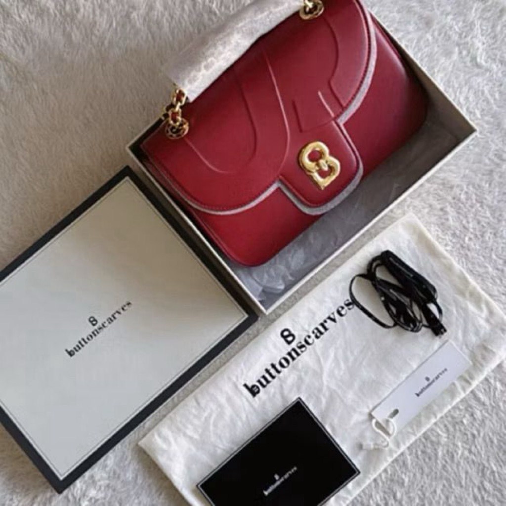 PL Alma bag chain medium buttonscarves