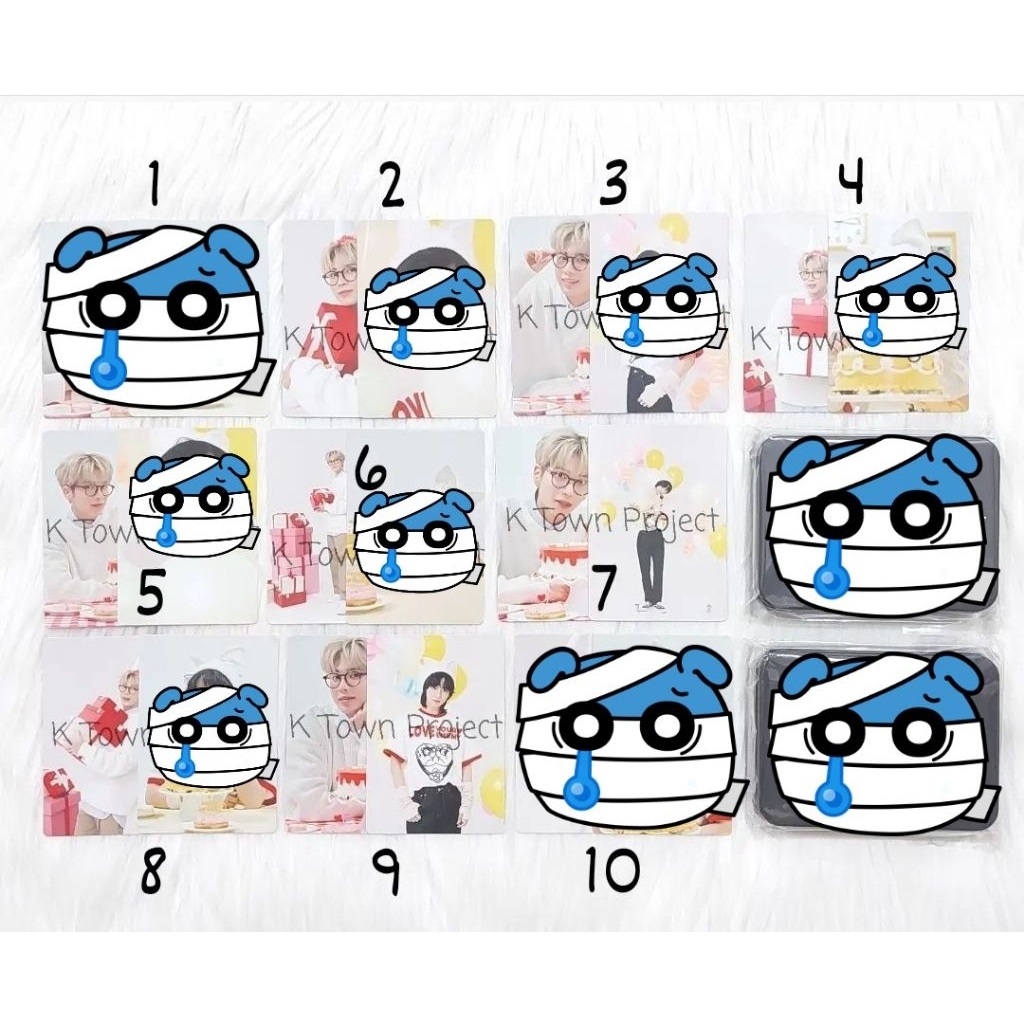 [READY - CLEARANCE SALE] TXT BEOMGYU TAEHYUN BIRTHDAY PARTY MERCHANDISE MERCH MD HBD PHOTOCARD PC