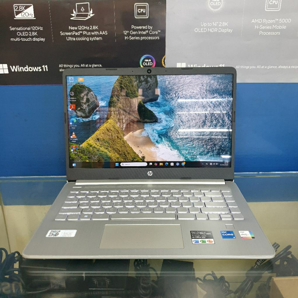 HP 14s-dq5000TU Core i5-1240P Ram-8GB SSD-512GB 14inchi