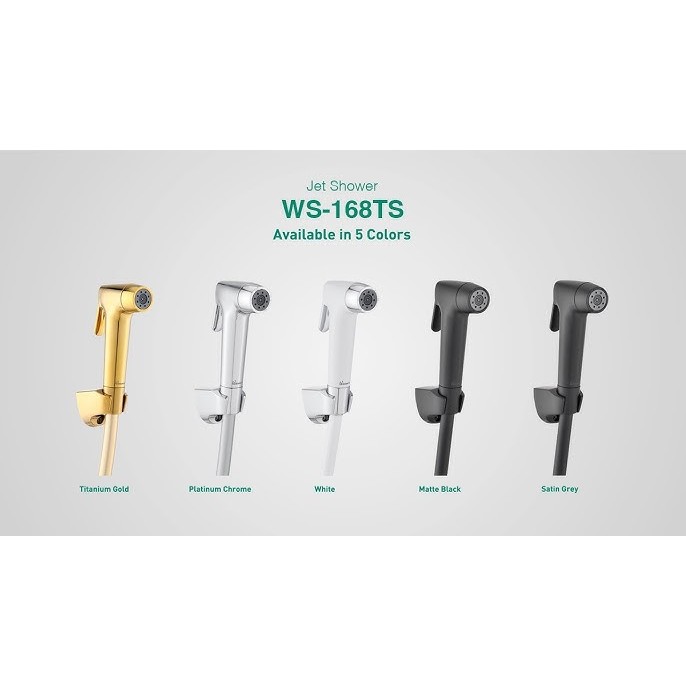 WS-168TS | Jet Shower Wasser New | Jet Washer Wasser | Shower Toilet Wasser | Jet Shower White | Jet