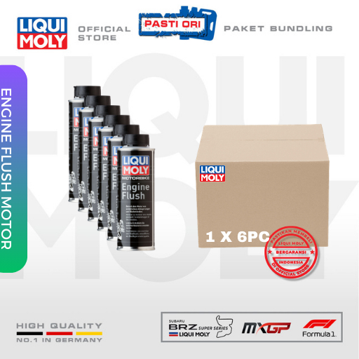 [Paket 1 Dus Additive Motor] Liqui Moly Engine Flush 200 ML - 1657