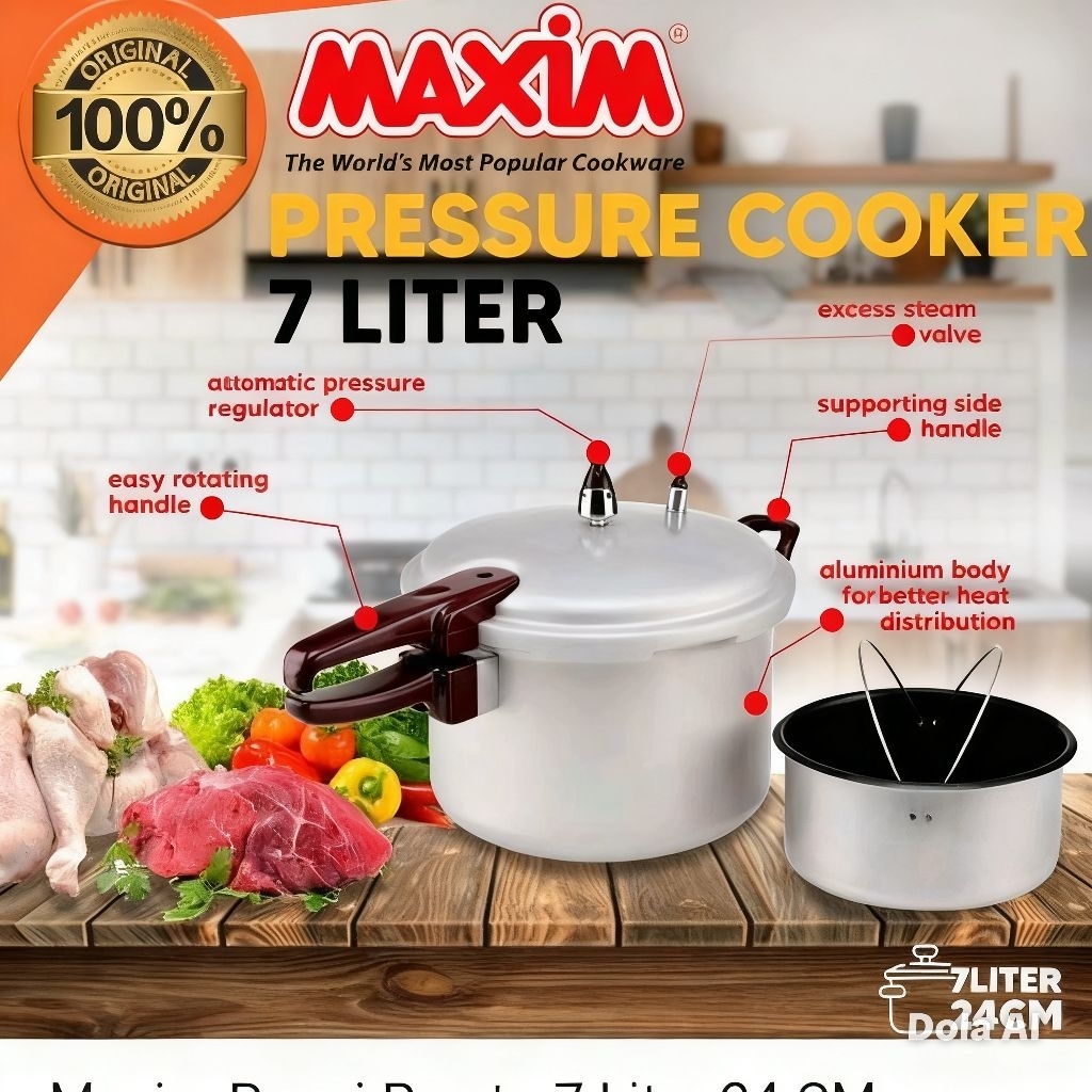 Maxim Panci Presto 7,6 Liter