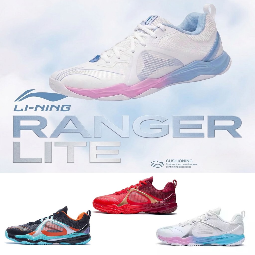 Sepatu Badminton Ranger VI Lite/Ranger VI Pro Allcolorway Ready Stock