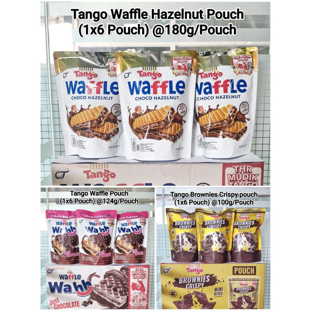 Tango Waffle Hazelnut Pouch/Tango Waffle Pouch/Tango Brownis Crispy Pouch