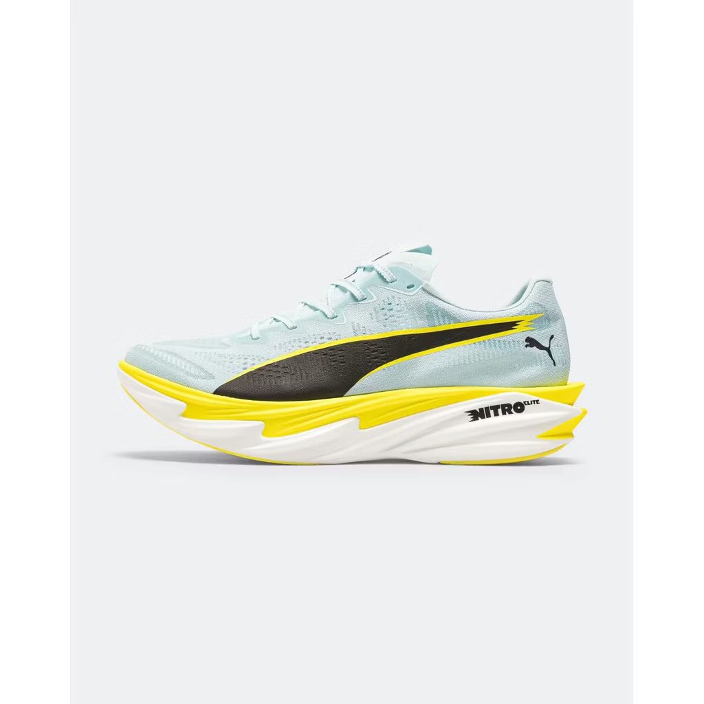 Puma Sepatu Running Deviate Nitro Elite 4 - Fresh Water/Lemon Crush