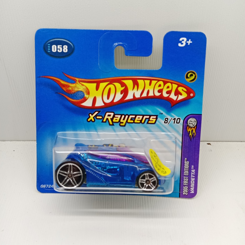 Hotwheels VANDETTA BIRU SHORT CARD LWA-GG-26