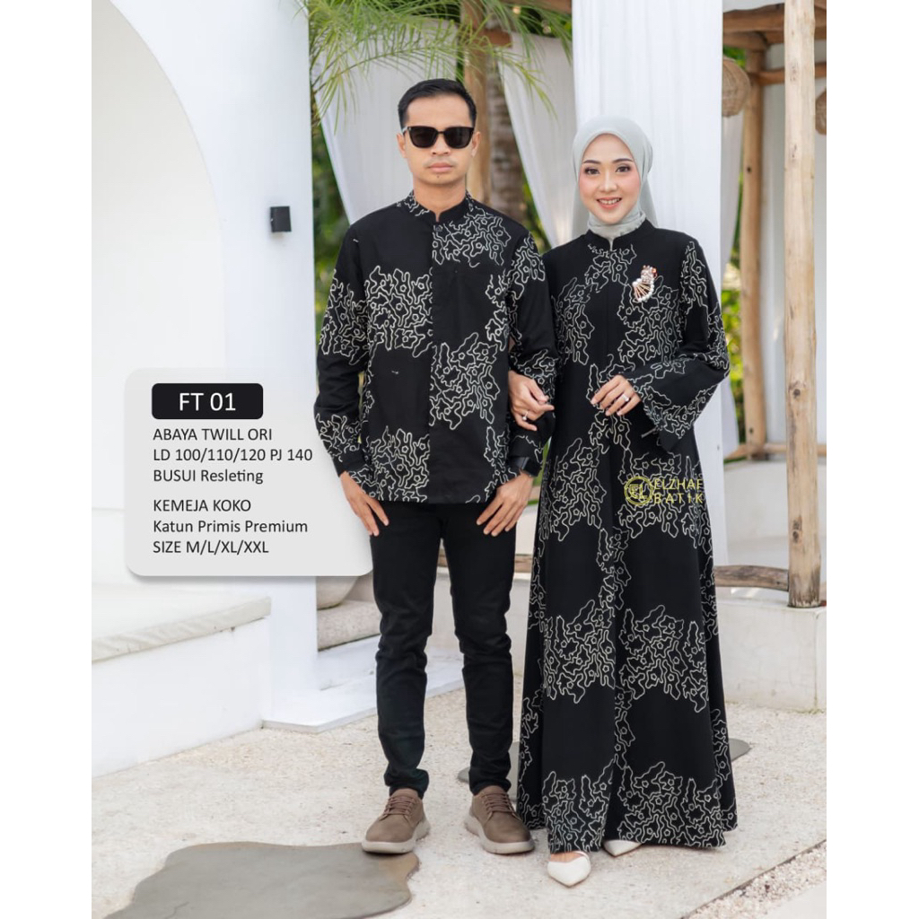 COUPLE RAYA SERIES BY ELZHAF BATIK