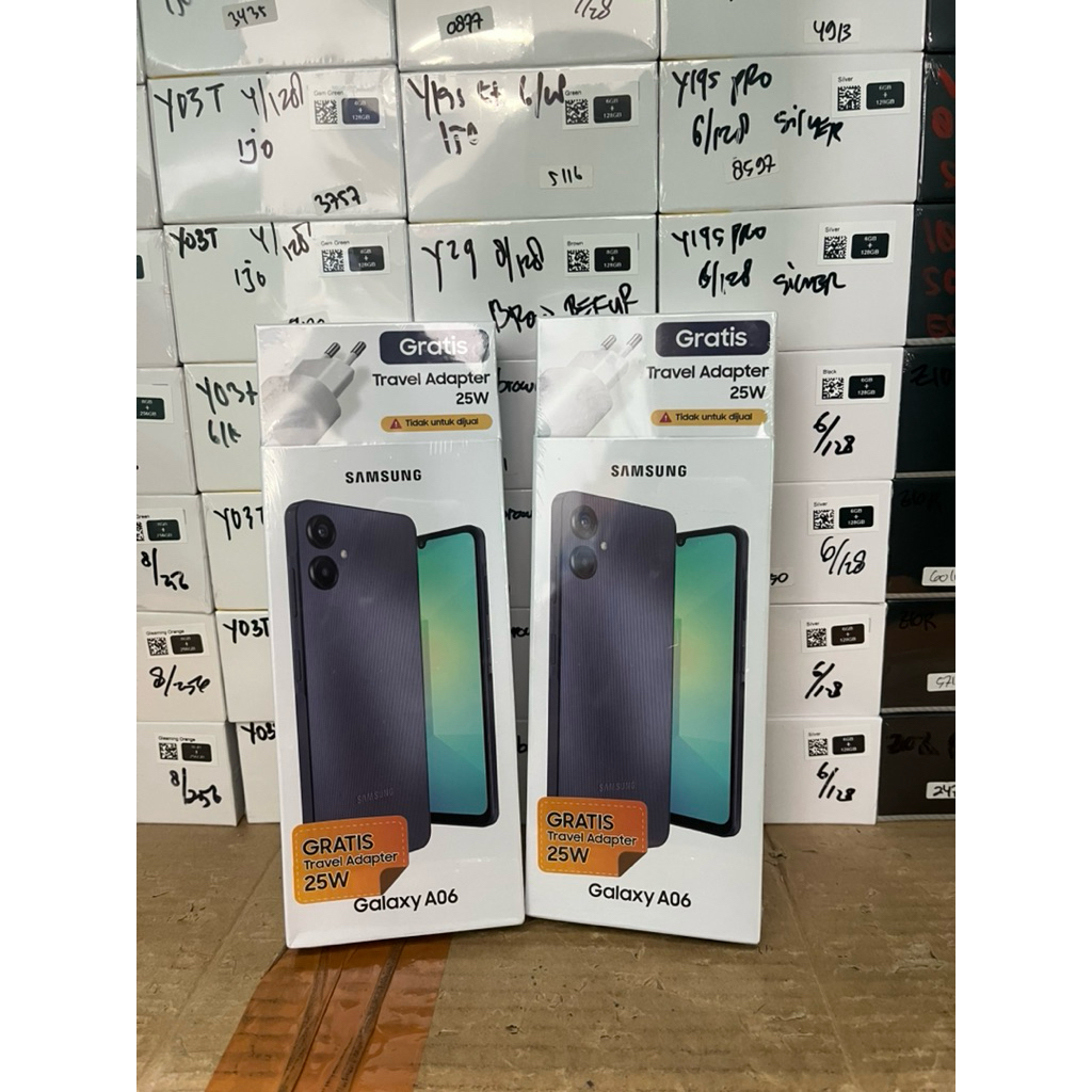 Handphone Absen Samsung ram a06 6/128 gb 4g