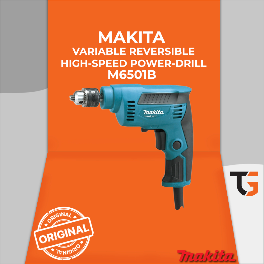 MAKITA M6501B drill / M 6501 B mesin bor tangan 6.5mm