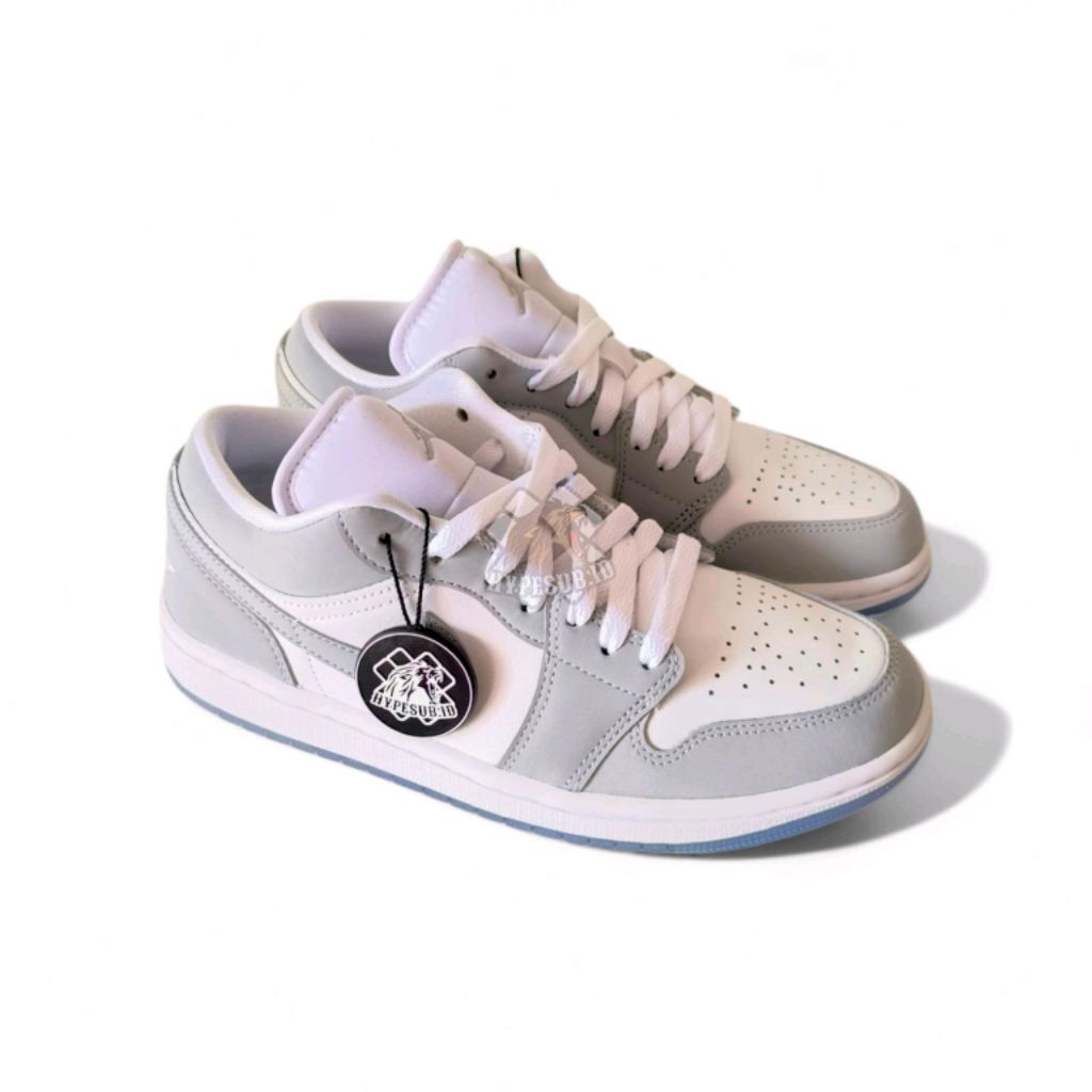 Air Jordan 1 Low Wolf Grey Womens (Original 100%)