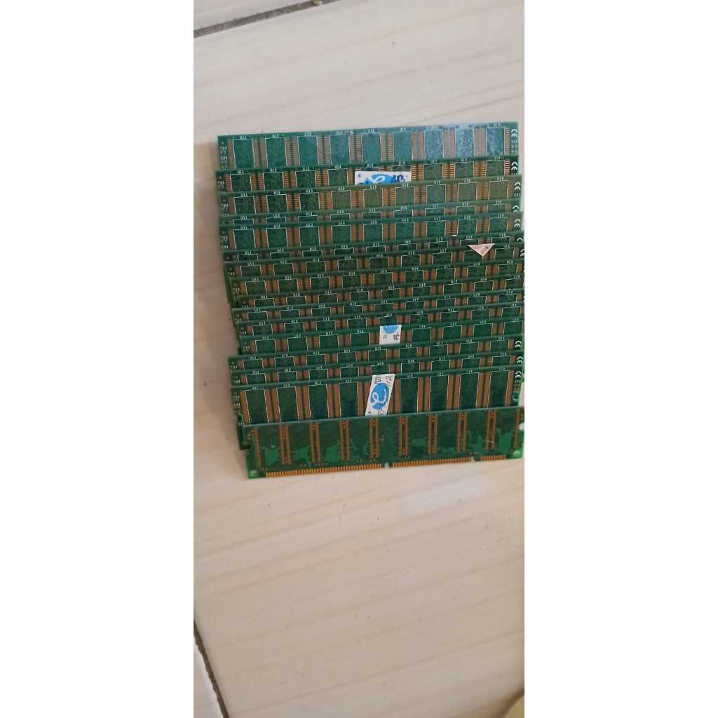 RAM SDRAM JADUL BAHAN LEBURAN, BEKAS PENTIUM 2-3