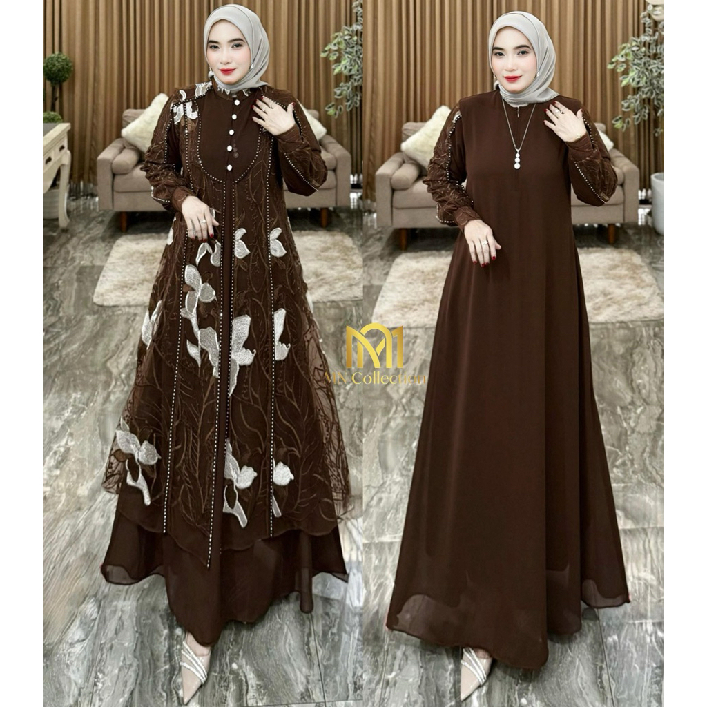 GAMIS JUMBO TULE OUTER PREMIUM  BY MN COLLECTION