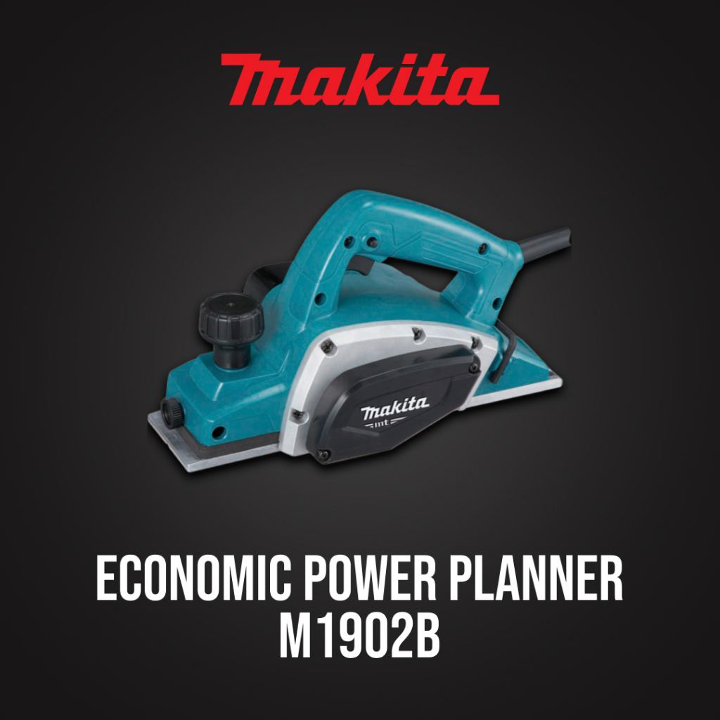 Makita M1902B Planer 82mm | Mesin Ketam Kayu Listrik 500 Watt